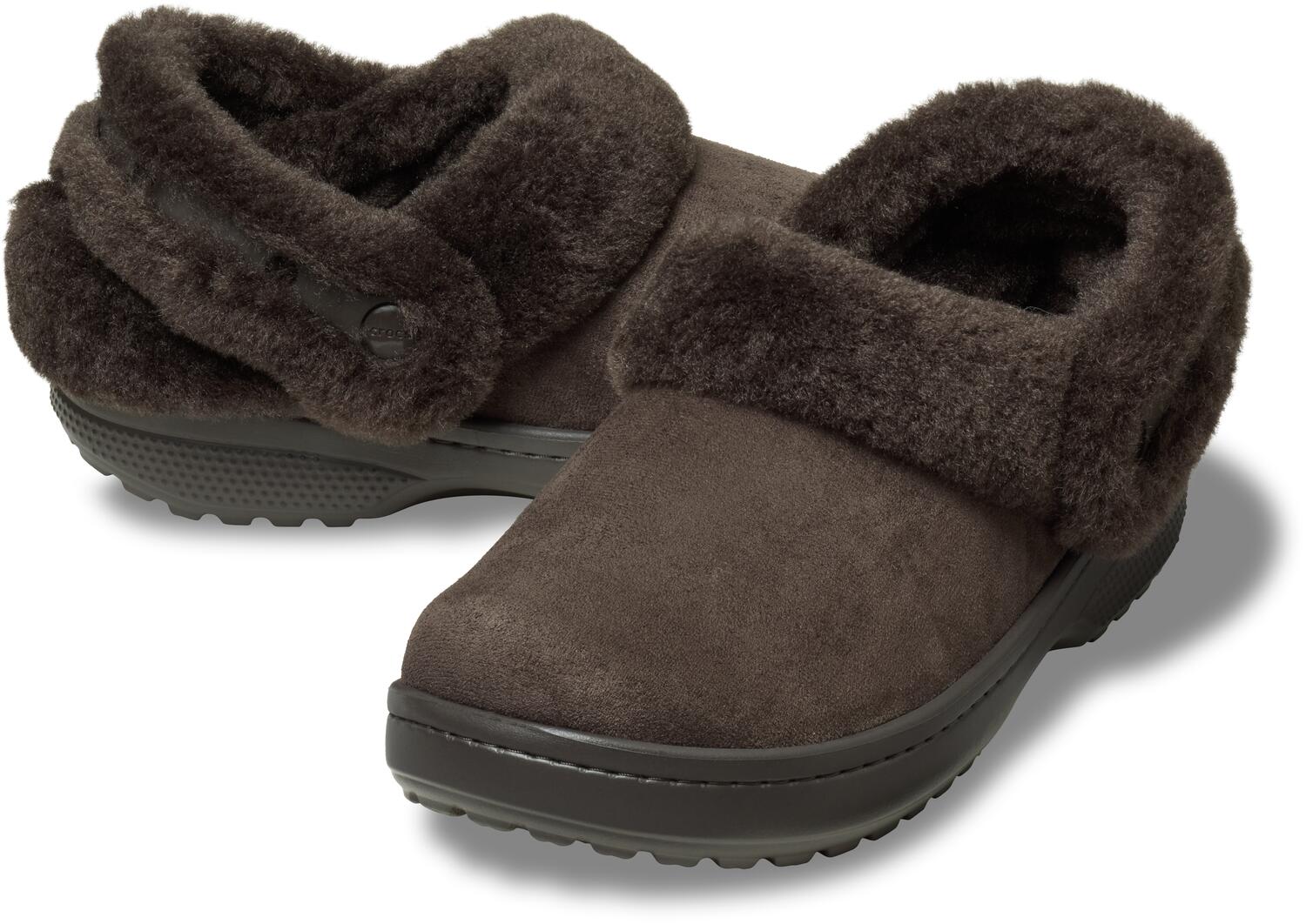 Classic Unfurgettable Suede clog - Espresso